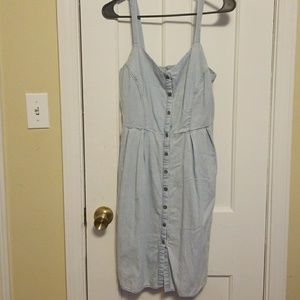 Light Blue Denim like Dress 🌼